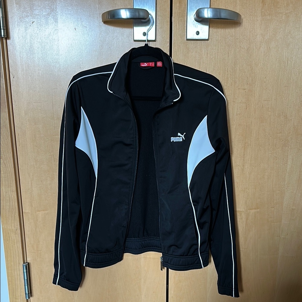 Puma Women's Black and White Jacket